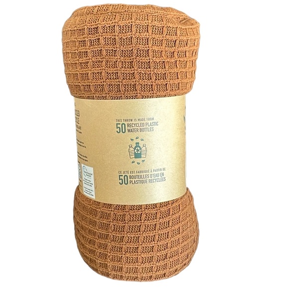 Life Comfort - Waffle Knit Throw Blanket - Picture 4 of 4